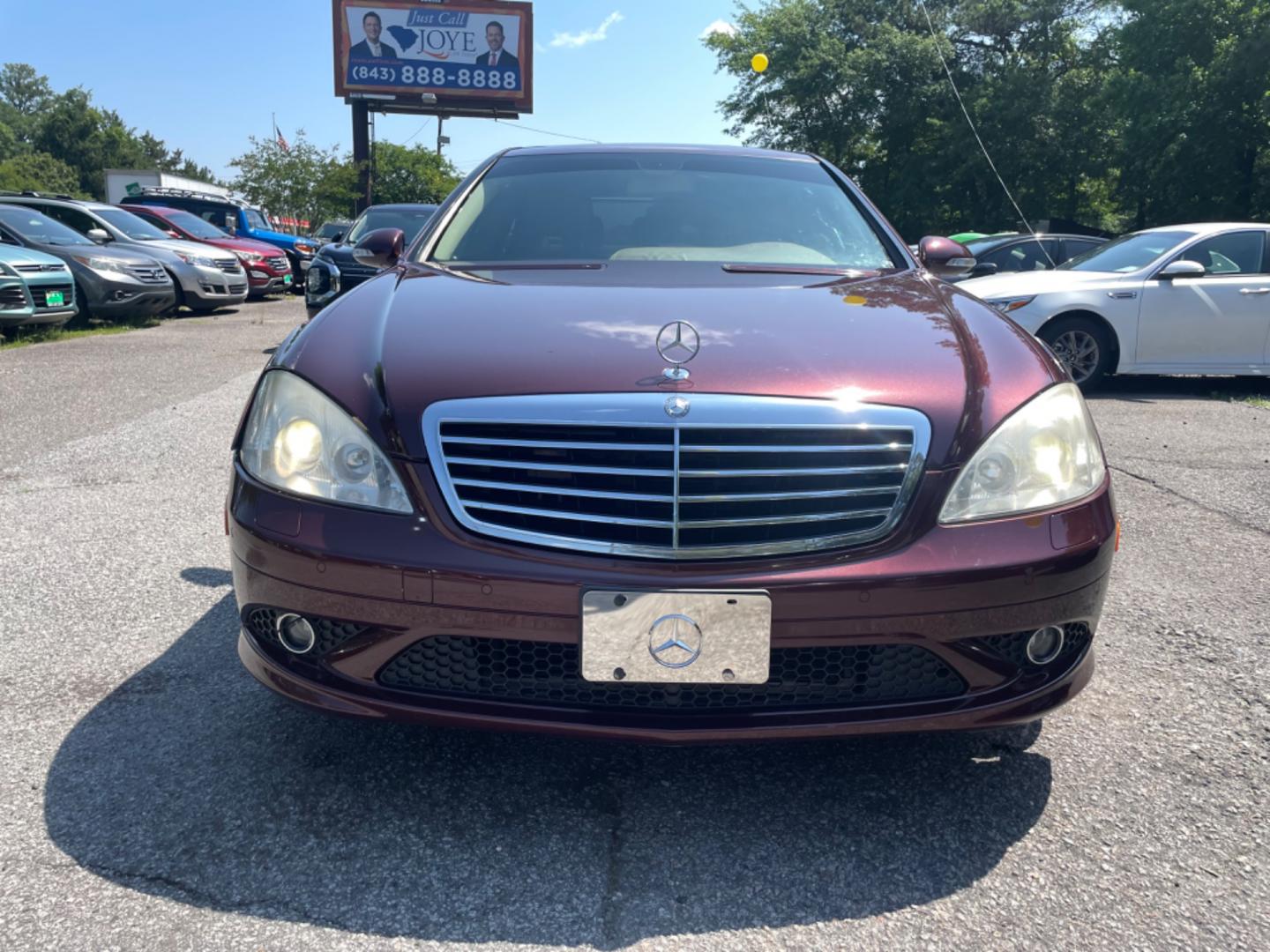 2008 RED MERCEDES-BENZ S-CLASS S 550 (WDDNG71X18A) with an 5.5L engine, Automatic transmission, located at 5103 Dorchester Rd., Charleston, SC, 29418-5607, (843) 767-1122, 36.245171, -115.228050 - Photo#1